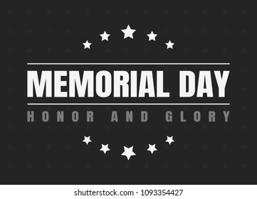 Memorial day background vector art. Background for memorial day collection style/ Vector illustration for memorial day - stock vector 