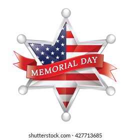 memorial day badge