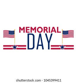 Memorial day banner