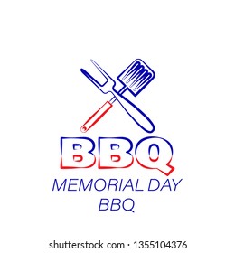 Memorial Day Bbq Colored Icon. Element Of Memorial Day Illustration Icon. Signs And Symbols Can Be Used For Web, Logo, Mobile App, UI, UX