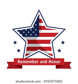 memorial day celebration stars frame