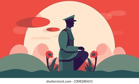 Memorial Day Design. Honoring All Who Served. Vector Illustration 78