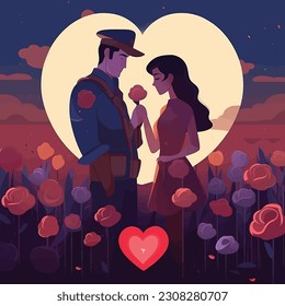 Memorial Day Design. Honoring All Who Served. Vector Illustration 50