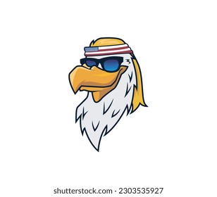 Caricatura ilustrativa de la bandera de los Estados Unidos del Día del Recuerdo