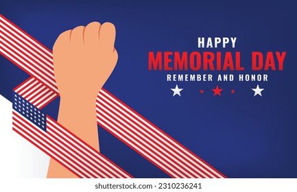 Memorial day event celebrate background