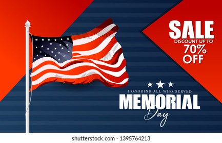 Memorial Day is a federal holiday in the United States for remembering and honoring persons who have died