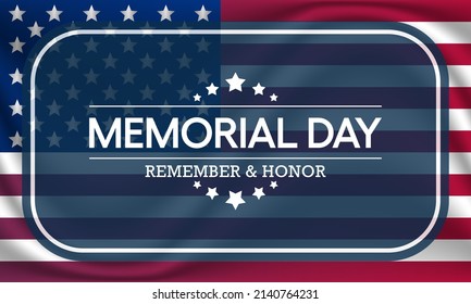 Memorial Day is observed each year in May. it is a federal holiday in the United States for honoring and mourning the military personnel who have died in the performance of their military duties.