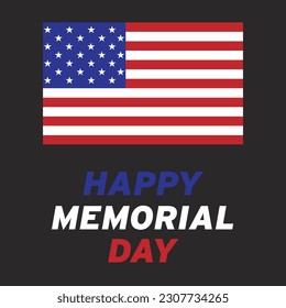 Memorial day post design simple