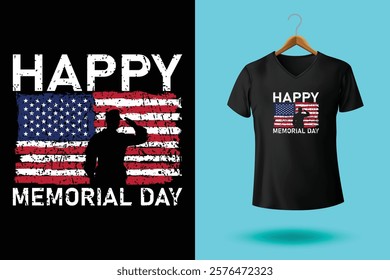 Memorial Day proud U.S. military premium vector t shirt design. All gave some. Fully editable vector graphic and print ready file. military soldier hero. suitable for t shirt, poster, any print item