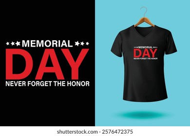 Memorial Day proud U.S. military premium vector t shirt design. All gave some. Fully editable vector graphic and print ready file. military soldier hero. suitable for t shirt, poster, any print item