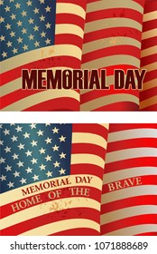 Memorial day. Remember and honor