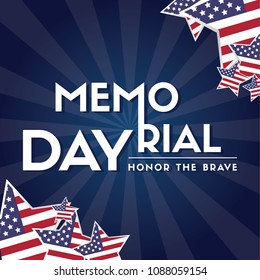 Memorial day remember and honor