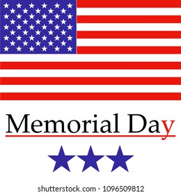 Memorial day. Remember and honor.