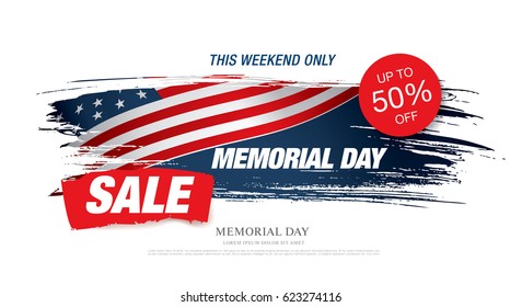 Memorial Day Sale Banner