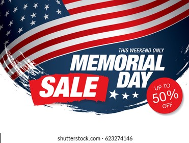 Memorial Day Sale Banner