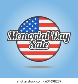 Memorial Day sale banner.