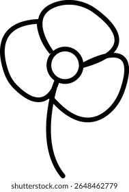 Ícone da Silhueta do Dia do Memorial, Um símbolo universal para luto, lembrança, eventos memoriais e várias causas de apoio. Homenagem Símbolos Memorial Militar, Lembrar e honrar, respeitar eventos