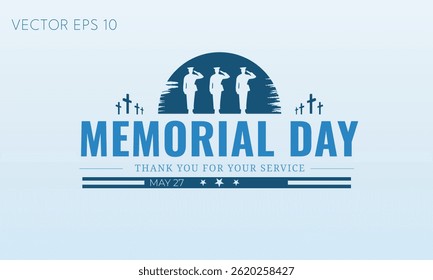 Memorial Day Thank You for Your Service Tribute