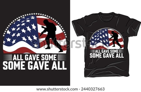memorial day typography t-shirt design and vector graphic. Fully editable vector graphic and print ready file.. Perfect for casual, work, date, party, travel,street, and daily wear.
