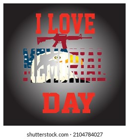 Memorial day typography vector t shirt design