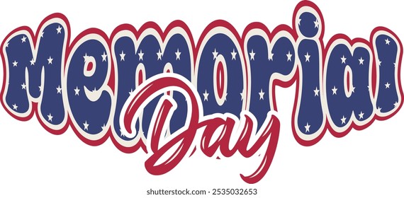 Memorial day, vector, american celebration