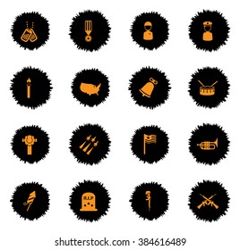 Memorial day  vector icons for web sites and user interface
