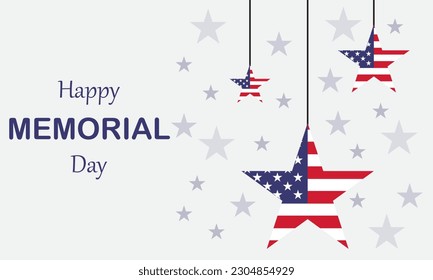 memorial day vector. remember and honor. suitable for card or poster