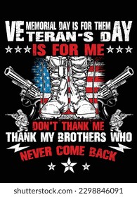 Memorial day Veteran tshitr design with vector and Grunge