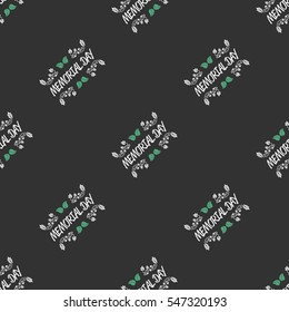 Memorial day wallpaper on a black background
