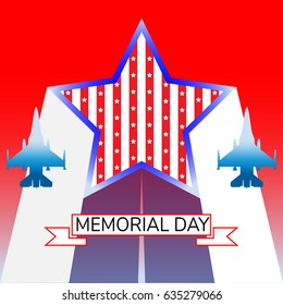 Memorial Day,Vector, stars background.Veterans day.EPS 8, illustration.