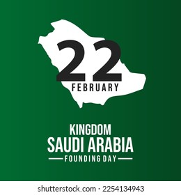 memorial for the foundation celebration. Foundation Day of Saudi Arabia. 22 February