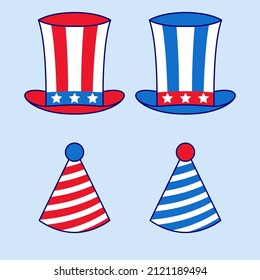 Memorial Icon Cartoon Vector Illustration 