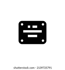 icono conmemorativo. Diseño de estilo plano aislado en un fondo blanco.