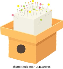 Servicio en memoria de agujas antiguas.
