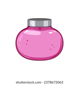 memorial urn ashes cartoon. dead cemetery, grief ceramic, ash vase memorial urn ashes sign. isolated symbol vector illustration