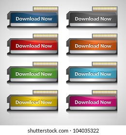 "Memory card" download buttons