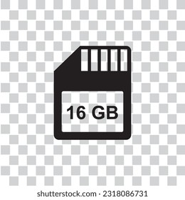 memory card icon , data icon