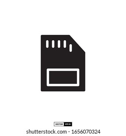 memory card icon, design inspiration vector template for interface and any purpose