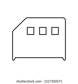 Memory card icon. Sd Card symbol. File backup sign