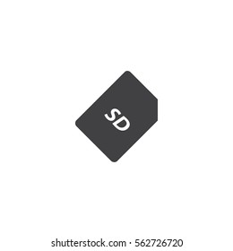memory card icon. sign design