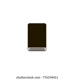 memory card icon. sign design