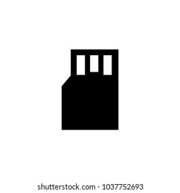 memory card icon vector