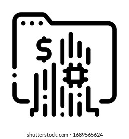 memory card icon vector. memory card sign. isolated contour symbol illustration