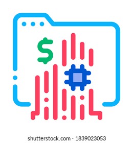 vector de icono de tarjeta de memoria. signo de tarjeta de memoria. ilustración de símbolo de color