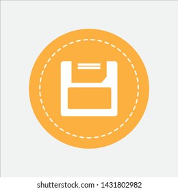 Memory card icon for your website or mobile application.