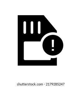 memory card, storage icon vector illustration logo template for many purpose. Isolated on white background.