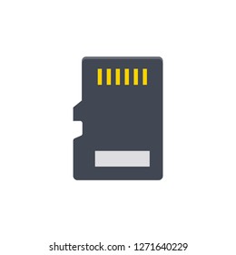 Memory Card Vector Icon