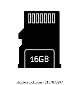 memory card Vector icon which is suitable for commercial work and easily modify or edit it

