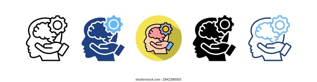 Memory Function Icon multiple Vector Illustration