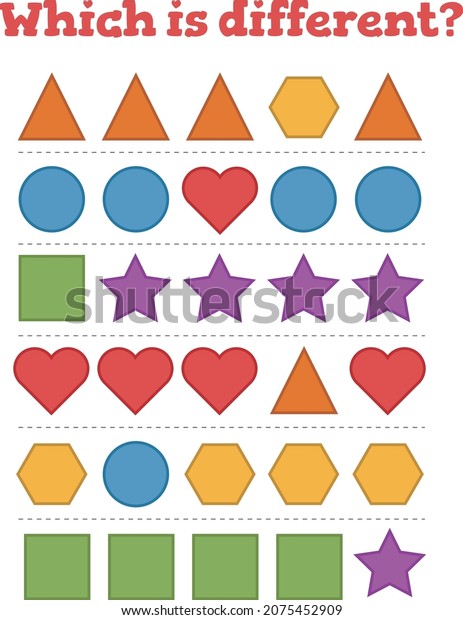 Memory Game Preschool Children Vector Cards Stock Vector (royalty Free 